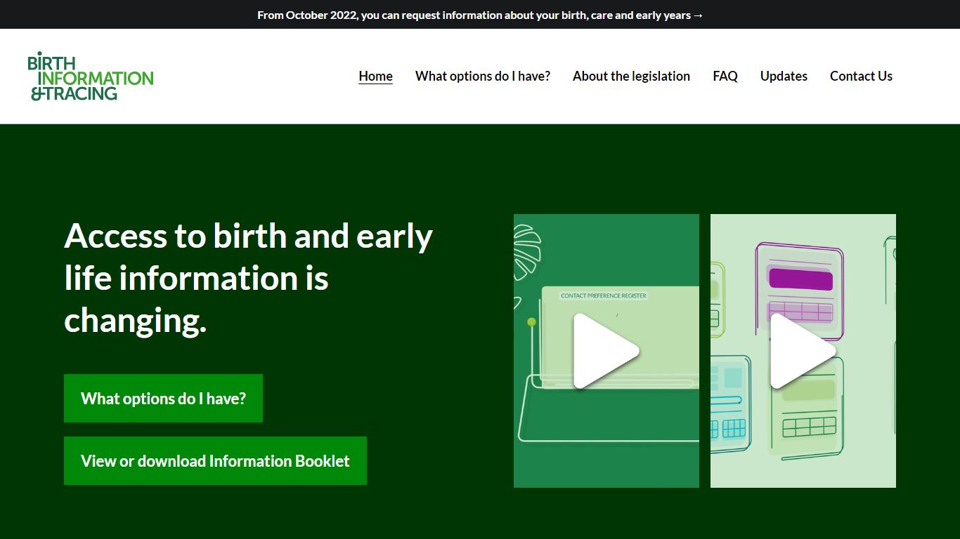 Access to birth and early life information is changing - Birth ...